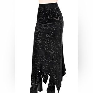 Killstar Zodiac Thule Maxi Skirt